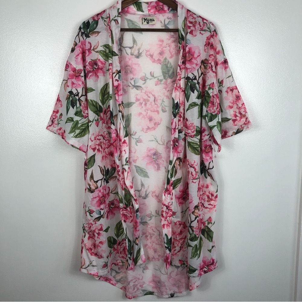Show Me Your MUMU Floral Robe One Size
